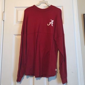 Venley Oversize Alabama Spirit Jersey/Football Tee