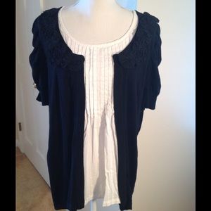 International Concepts One Piece Sweater/Shirt New