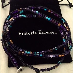 Victoria Emerson beaded wrap bracelet