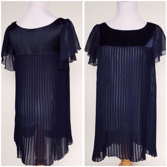 Tops - pleated top.