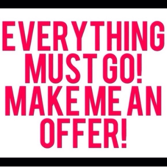OFFERS ARE BEING TAKEN