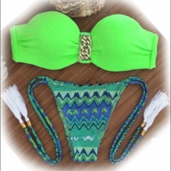 Two piece bathing suit