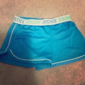 Girls Justice shorts size 10