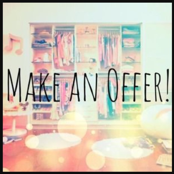 Taking most offers!!🎀🎉