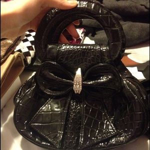 Black handbag