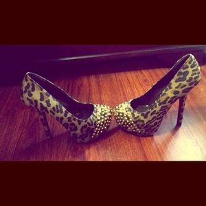 Leopard Heels