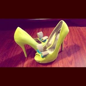 Flirty Bow Tie Heels