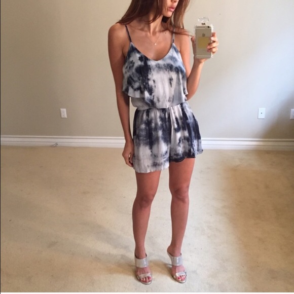 Boutique Dresses & Skirts - 🚫 SOLD 🚫 Tie Dye Flowy Romper