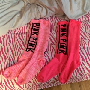 VS pink socks
