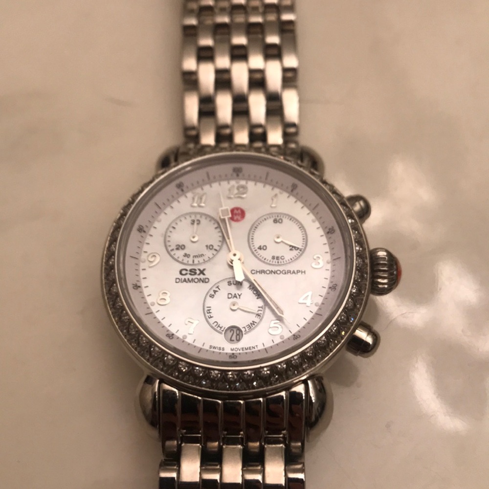 Michele diamond watch - Picture 3 of 3