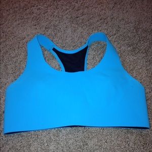 Never worn blue lulu lemon bra