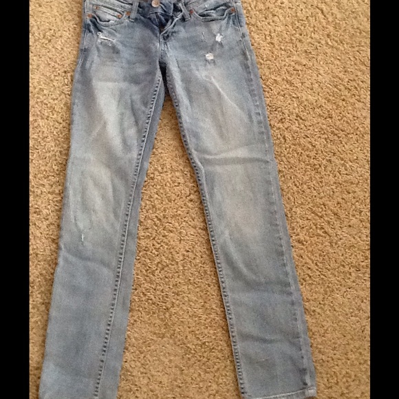 Aeropostale size 0 skinny jeans