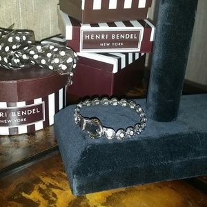 henri bendel "Buckle Up Baby" Silver bracelet