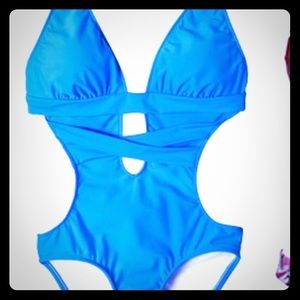 Turquoise monokini