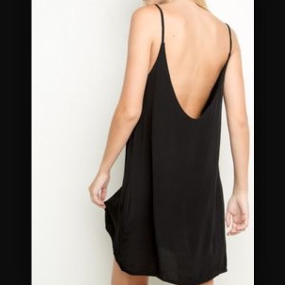 Brandy Melville black Lynette dress