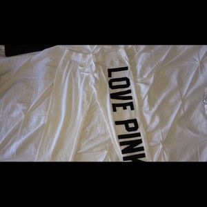 PINK skinny sweatpants!!