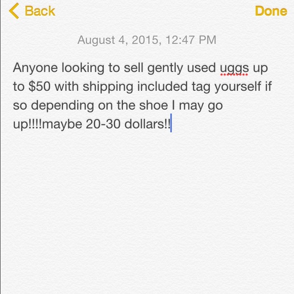 LOOKING FOR UGGS sizes 6-8 depending on the style - Picture 1 of 1