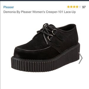 Demonia By Pleaser Women's Creeper-101 Lace Up