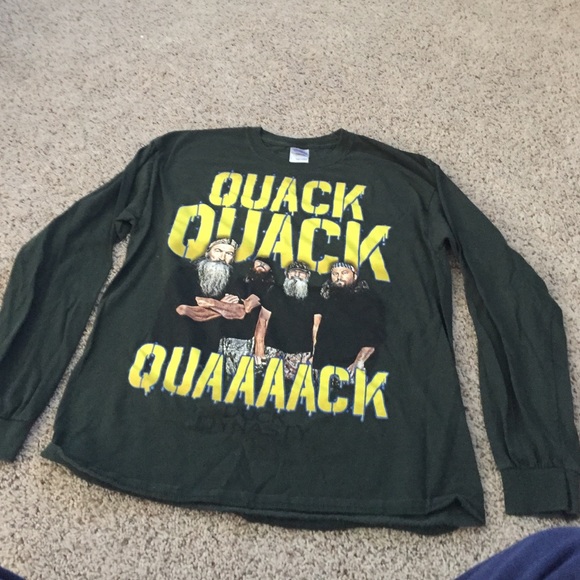 Duck commander shirt. It's just too big on me