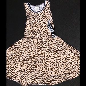 Cheetah Skater Dress L