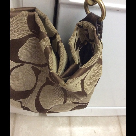 SOLD!!!!!  Coach authentic shoulder bag.  SOLD!! - Picture 3 of 4