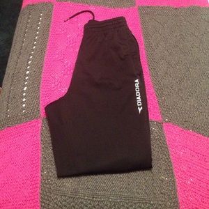 Diadora soccer warmup pants