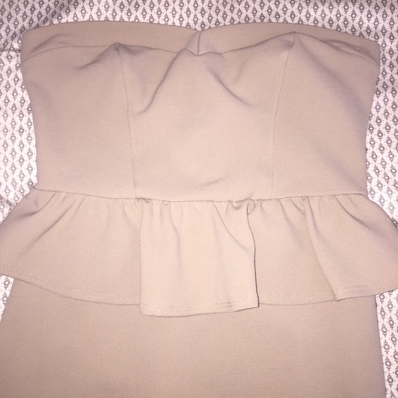 BEIGE DRESS - Picture 2 of 4