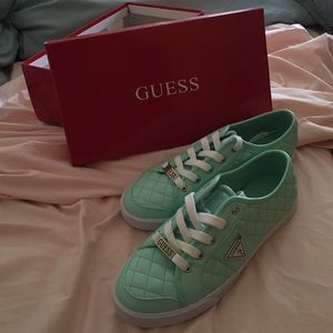 Guess Shoes : light green/tiffany blue color