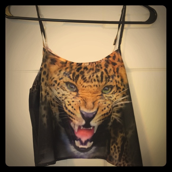 Designed crop top
