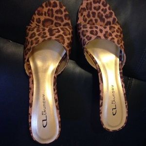 Leopard Print heels