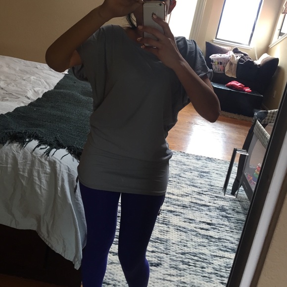 lululemon athletica Tops - Pre owned Lululemon low scoop back shirt