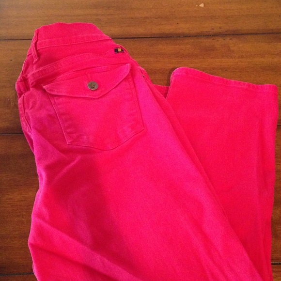 Pink Lucky Capri jeans size 8/29.