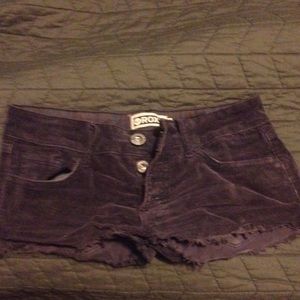 Navy blue Roxy short shorts