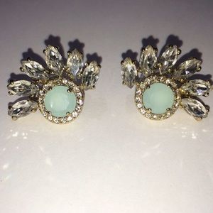 Juicy Couture Marquise Rhinestone Stud Earrings