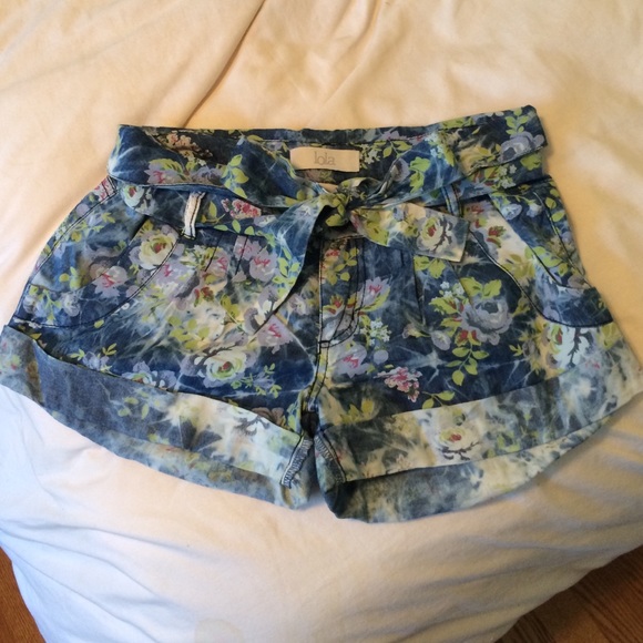 Floral shorts