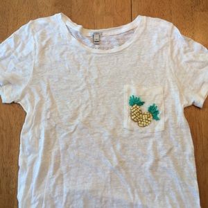 J Crew Pineapple Shirt