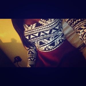 Patterned Top😇 Forgot where from maybe Macy's