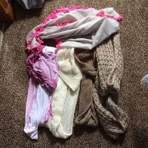scarves (each a different price)