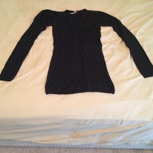 Long Sleeve Black Top