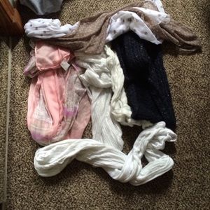 scarves - each one is a different price