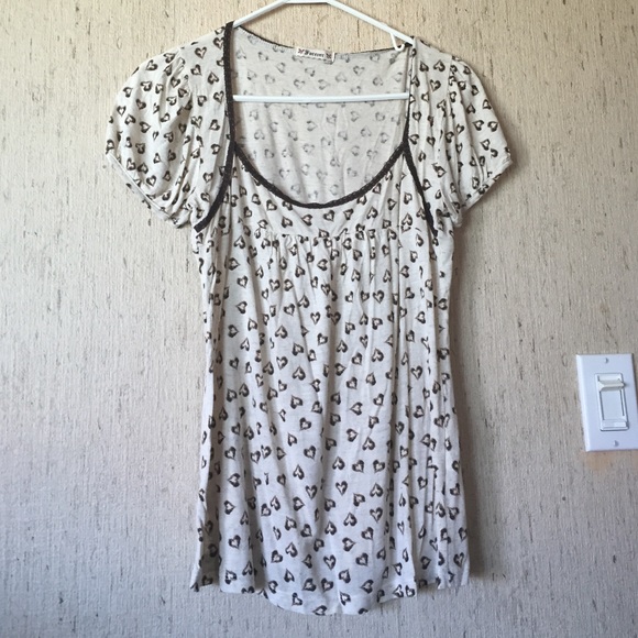 Forever 21 Heart Top