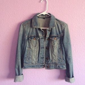 AE fitted jean jacket