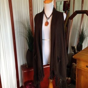 Cover up sleeveless  hollister cotton and wool