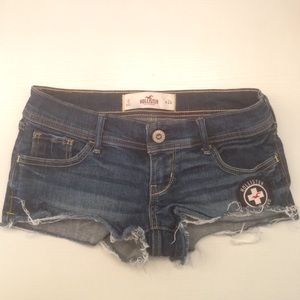Hollister denim shorts size 0