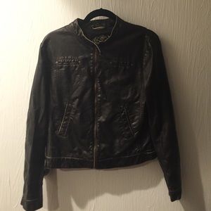 Big chill vintage leather coat