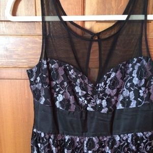 ⚡️SALE⚡️Illusion-Neck Cocktail Dress