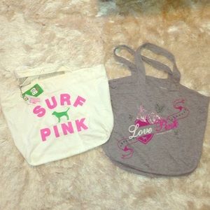 Rare PINK Victoria's Secret Bags
