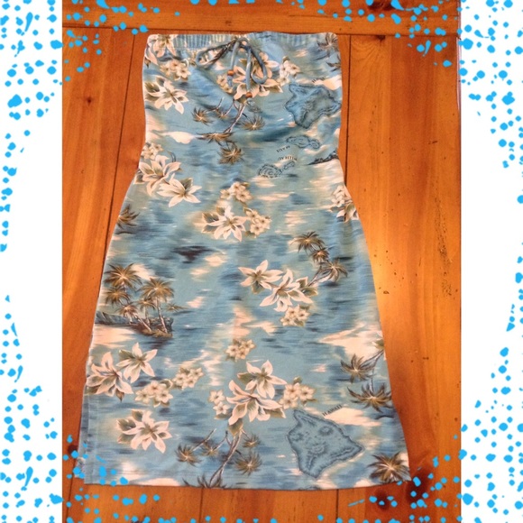 💙Pretty Hawaiian Dress 💙 - Picture 2 of 4