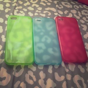 3 iPhone 5/5s silicone cases
