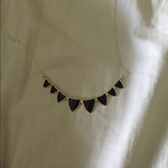 black necklace